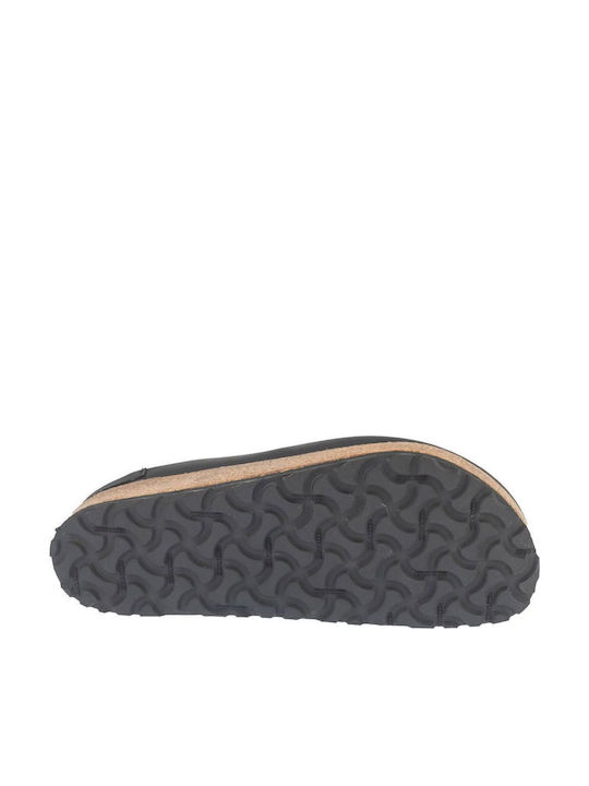 Birkenstock Women's Leather Anatomic Clogs Black