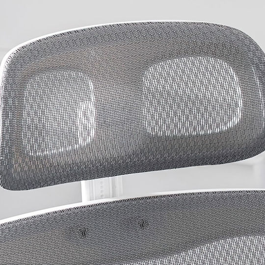 Bakaji Office Chair With Adjustable Arms Grey