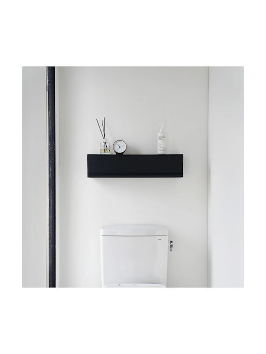 Yamazaki Wall Mounted Storage Box Tower Bk