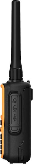 Baofeng UV-5R EU MINI Wireless Transceiver UHF/VHF 5W with Color Screen In Orange Color