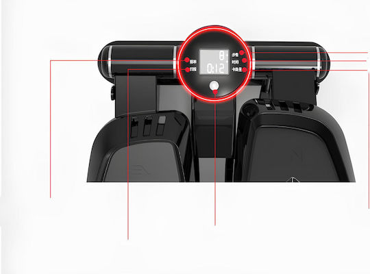 BN Sports Mini Stepper με Λάστιχα Εκγύμνασης