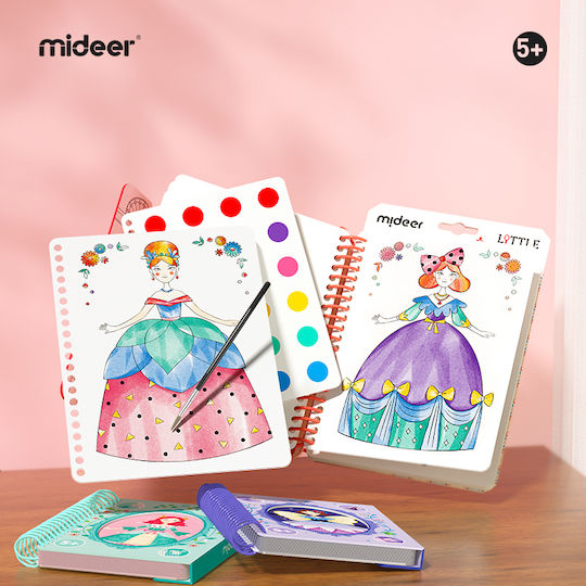 Mideer Kleiner Designer Aufkleber-Album Prinzessinnen & Anziehen