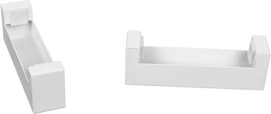 Bioethanol Fireplace Standing 90cm Box White