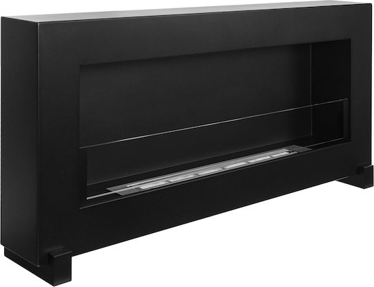 Bioethanol-Kamin Boden Platzierung 90cm Box Glas