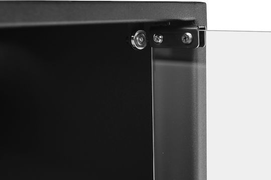 Globmetal Wandmontiert Bioethanol Kamine Innenbereich Schwarz 60xx