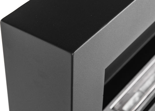 Bioethanol-Kamin Boden Platzierung 90cm Box Glas