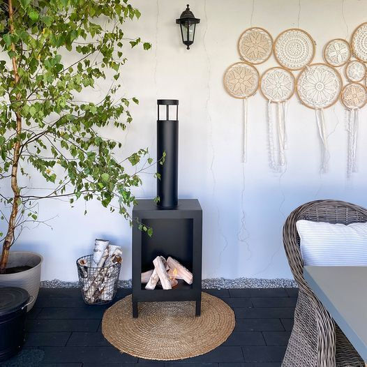 Bioethanol Fireplace Kozen Free Standing