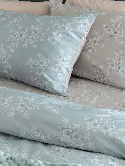 Palamaiki Set Cearșafuri Dublu 200x260cm. Fl6280 Multicolor 4buc