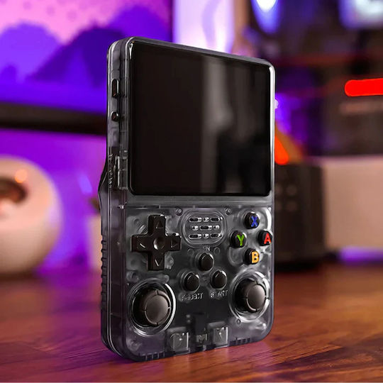 Consolă Portabilă Retro R36s 3.5" Ips Dublu Ram Chip 15.000 Jocuri 64gb Arkos 2.0 Mov