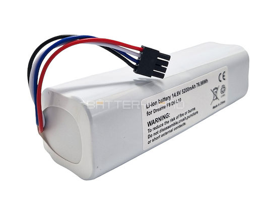 Battery 5200mAh For Dreame Robot Vacuum Cleaner