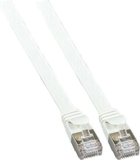 EFB Flaches U/FTP (STP) Kat.6a Gigabit Netzwerkkabel Ethernet 2m Grau