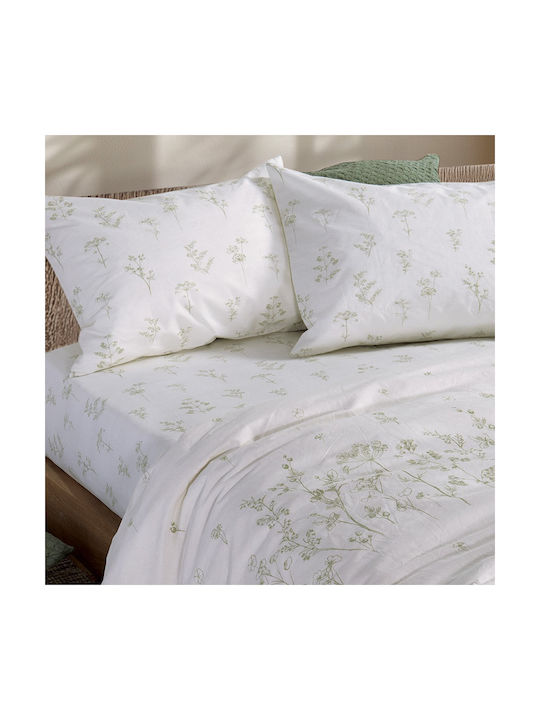 Nef-Nef Homeware Claris Калъфка за Възглавница с корица за плик Ecru 52x72см.