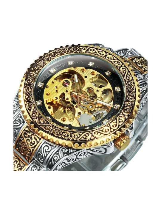 Ceas bărbătesc 41 mm Automat Argintiu