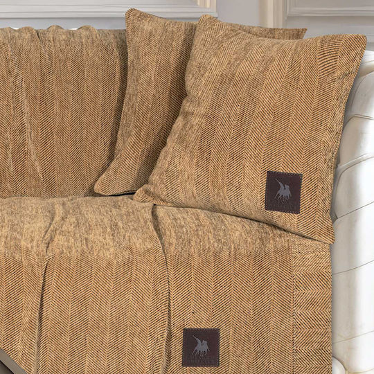Das Home Възглавница За Диван 3949 Охра 42x42см