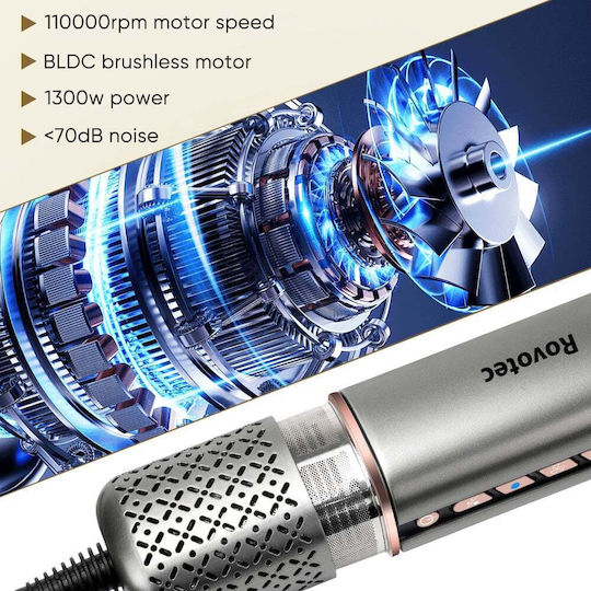 Rovotec Hs-906 Πρέσα Μαλλιών Ionic 1300W