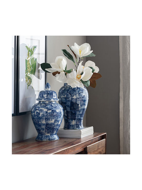 Artekko Decorative Vase Melania White 25.5x43cm