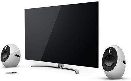 Edifier e25HD Luna HD Αυτοενισχυόμενα Ηχεία με Bluetooth 74W (Ζεύγος) Λευκά