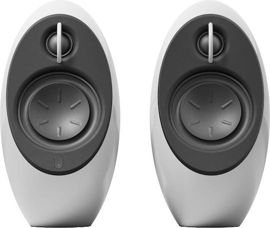 Edifier e25HD Luna HD Αυτοενισχυόμενα Ηχεία με Bluetooth 74W (Ζεύγος) Λευκά