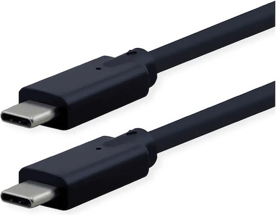 Roline USB 3.2 Type C към Type C кабел Emark 85W 7м Черен Roline 11.02.9067
