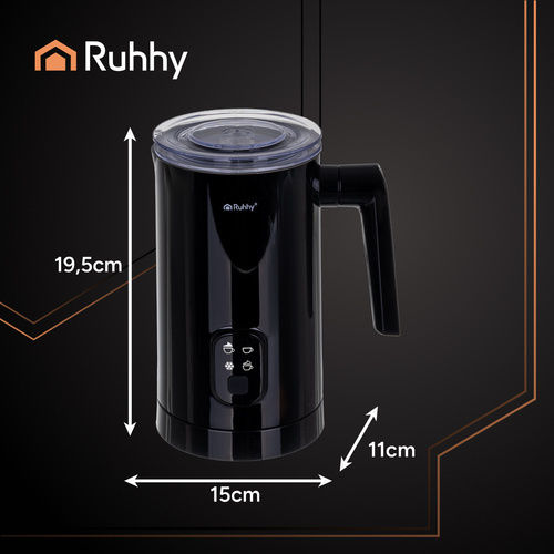 Ruhhy Device for Hot & Cold Milk Froth with Non-stick Coating 160ml