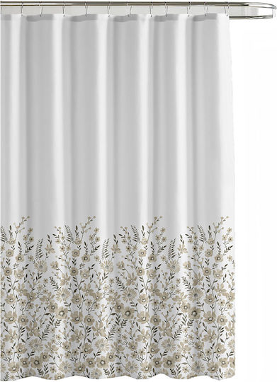 Ankor Flowers Κουρτίνα 180x200cm Γηίνους Τόνους 846375 Ankor Flowers Κουρτίνα 180x200cm Γηίνους Τόνους 846375