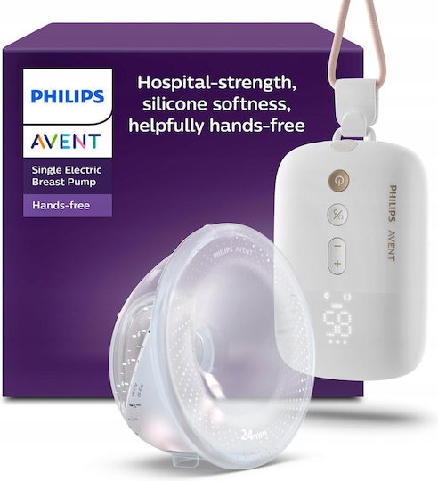 Philips Electric Single Breast Pump Avent Transparent