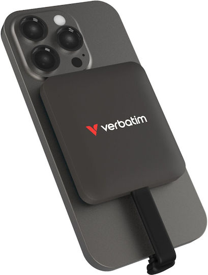 Verbatim Snapback Magnetic USB-C Hard Disk Extern SSD 512GB 2.5" Mocha Metalizat