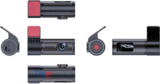 Taggo Set Camera DVR Auto 4K cu Ecran 1.47" pentru Parbriz & Camera de Marsarier