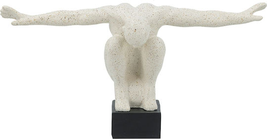 Artekko Διακοσμητική Φιγούρα Πολυρητίνης 39x16x19cm
