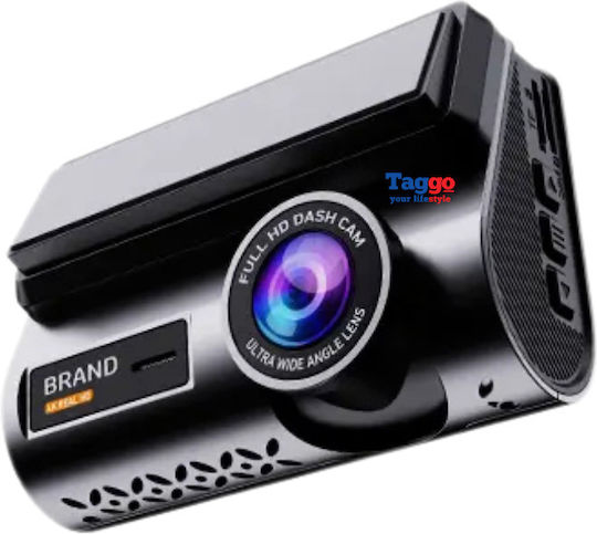Taggo 1440P Windshield Car DVR, 3" Display