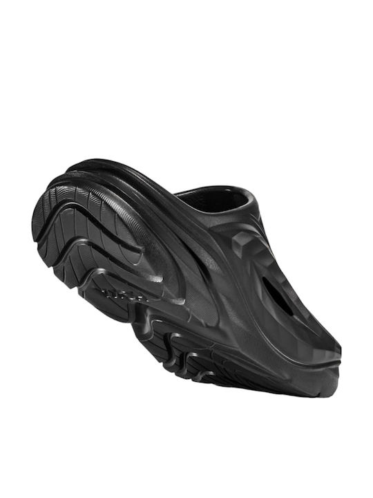 HOKA Ora Recovery Σαμπό Μαύρα