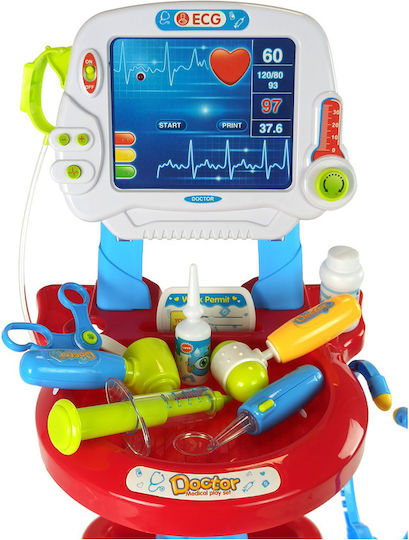 Lean Toys Kinder Medizinisches Set für 3+ Jahre 17 Stück
