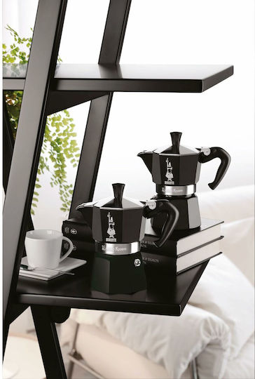 Италианска кафеварка Bialetti Moka Express черен алуминий 6 чаши S9139564