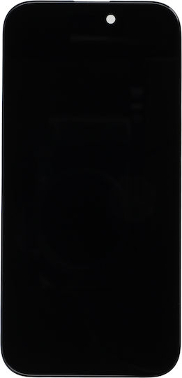 Screen Wecell Premium Incell with Touch Mechanism and Frame for iPhone 16 (Black)