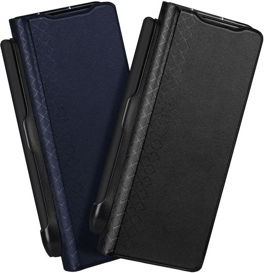 Dux Ducis Bril Портмоне Кожа Черен (Galaxy Z Fold7)
