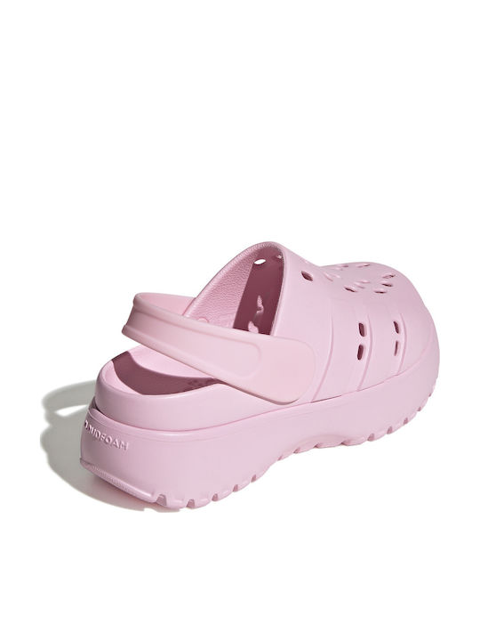 adidas Adilette Clog Γυναικεία Σαμπό Ροζ