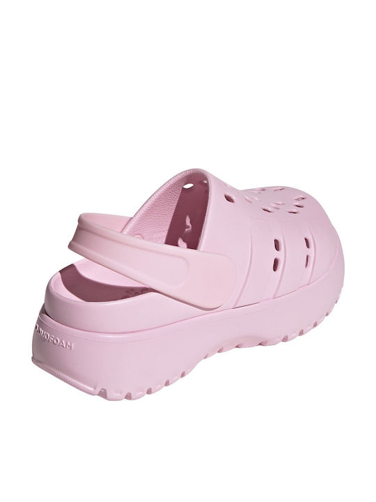 adidas Adilette Clog Γυναικεία Σαμπό Ροζ