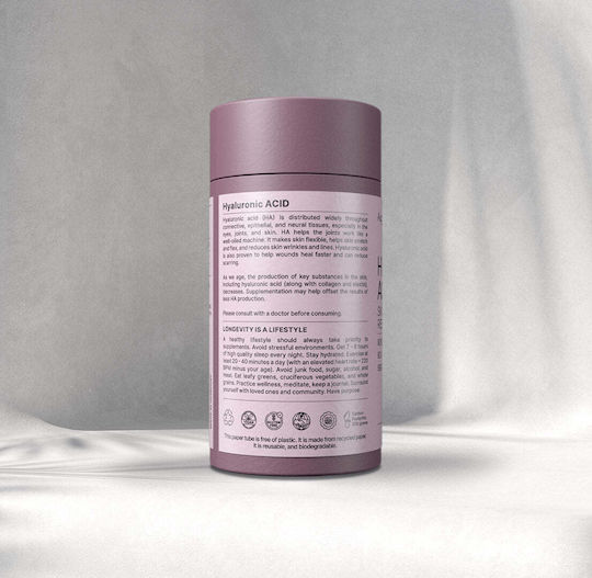 Augment Life Hyaluronic Acid 200mg Supplement for Healthy Hair Skin and Nails 120 Capsules