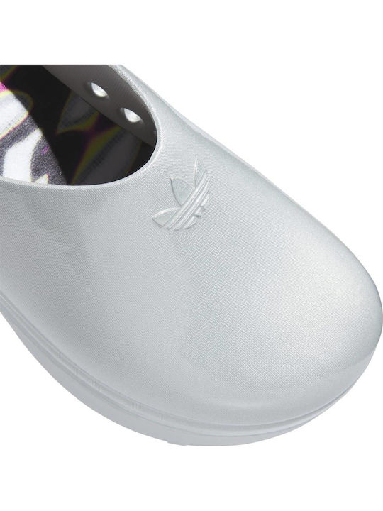 adidas Women's Clogs Silver