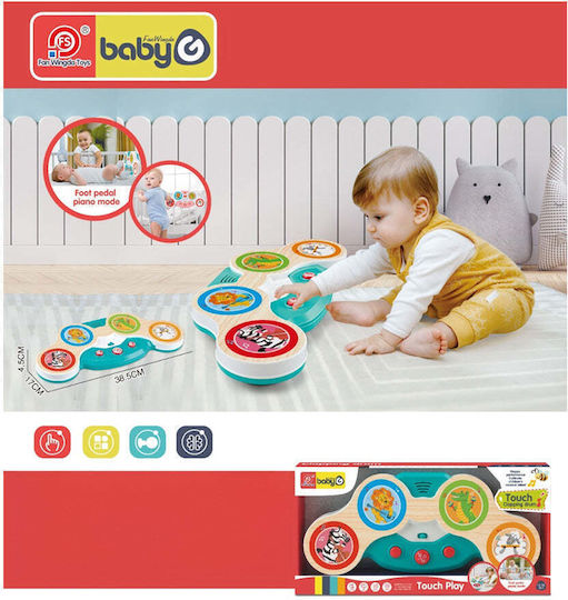 Martin Toys Musical Instrument with Music, Light, and Sounds for 6++ Months