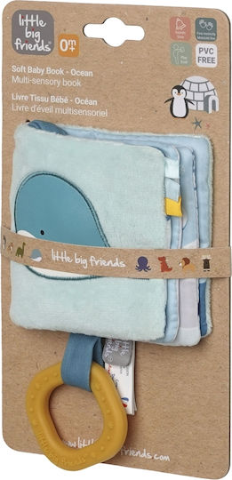 Little Big Friends Βιβλίο Δραστηριοτήτων από Ύφασμα για Νεογέννητα
