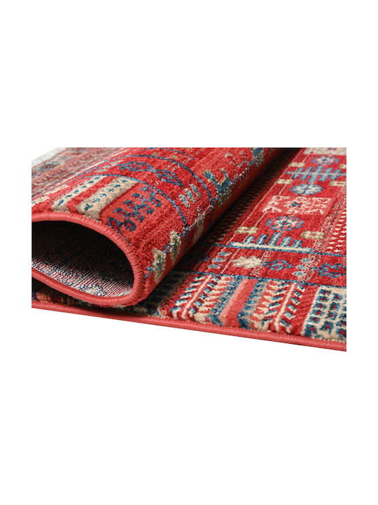 Polcarpet Oriental Kazak Rug Rectangular Bordo Rose