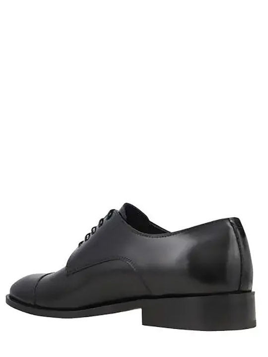 Leder Herrenschuhe Schwarz