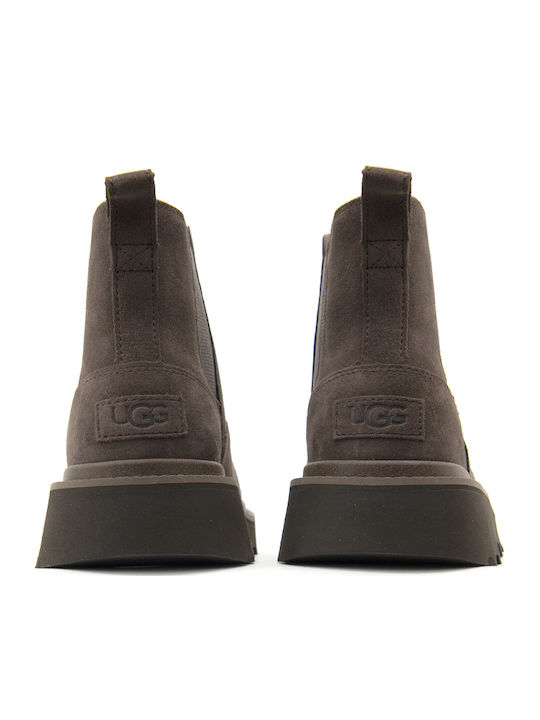 Suede Brown Chelsea Boots