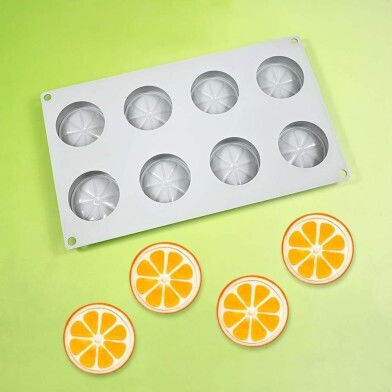 Non-stick Silicone Tart Baking Pan Feta 5.2x5.2x2.3cm