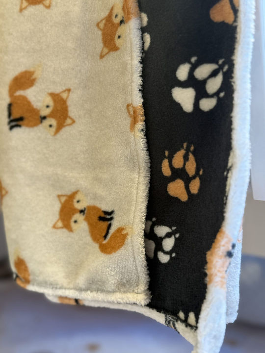 Grandes Suenos Κουβέρτα Αγκαλιάς & Λίκνου Fleece Πολύχρωμο 75x100εκ.
