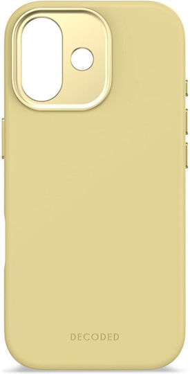 Decoded Antimicrobial Back Cover Metalic 1.2mm Galben (iPhone 17)
