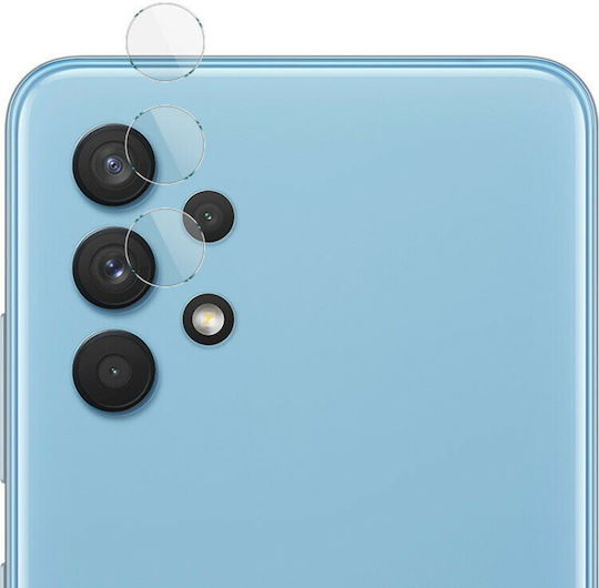 Protecție Cameră Cadru metalic Transparent pentru Samsung Galaxy A32 4G, Galaxy A32 5G