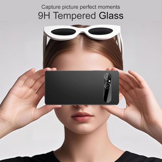 Camera Protection Metal Frame Black for the Sony Xperia 10 VII