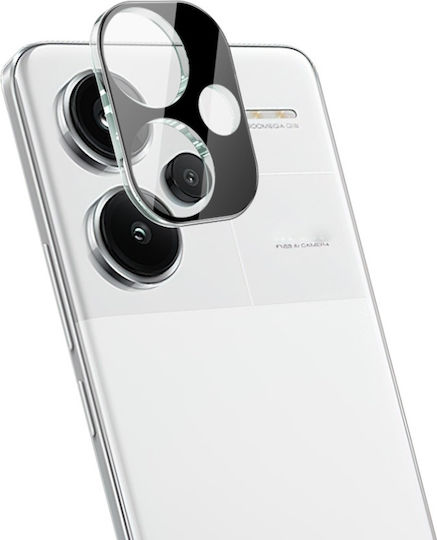 Protecție Cameră Cadru metalic Black pentru Xiaomi Redmi Note 13 Pro+ 5G